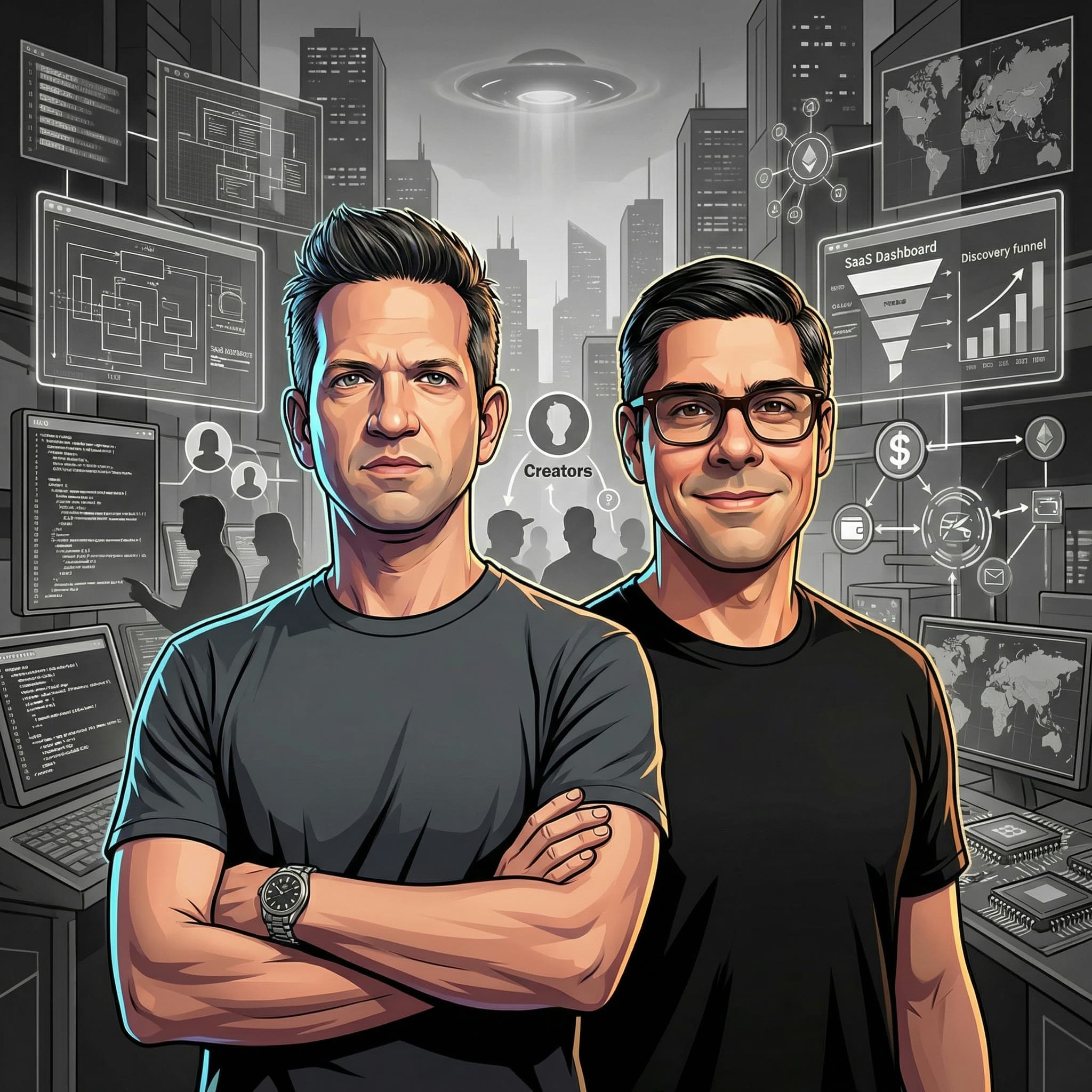 #005 - Vibe Coding, SaaS em risco, stablecoins e aliens? O futuro já começou